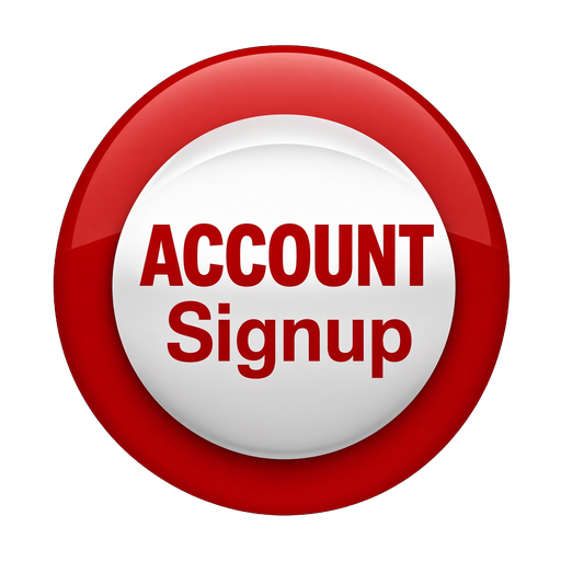 Account signup